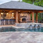 Pool house interior designs