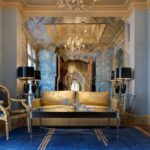 Gold Blue Interior Designs For Luxury Home Feeling