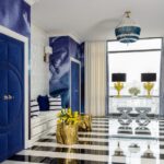 Gold Blue Interior Designs For Luxury Home Feeling