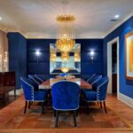 Gold Blue Interior Designs