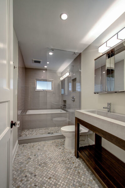 Narrow Bathroom Interior Designs