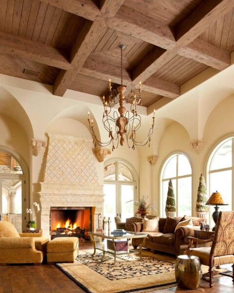 Mediterranean Living Room Design