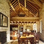 Rustic Dining Room Ideas In Open Style Interior