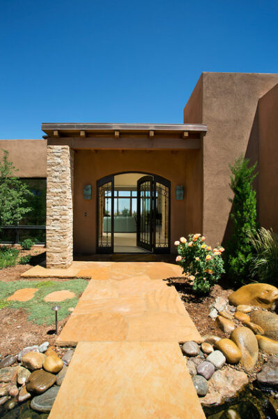 Southwestern Interior Entrance Ideas