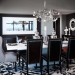 Black White Dining Room Designs