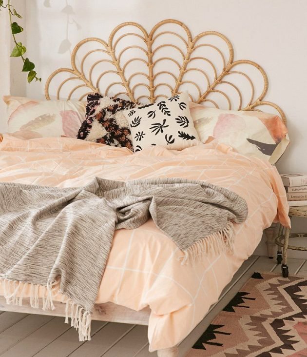 15 Amazing Rattan Bed Designs To Add Charm