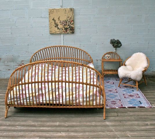 15 Amazing Rattan Bed Designs To Add Charm