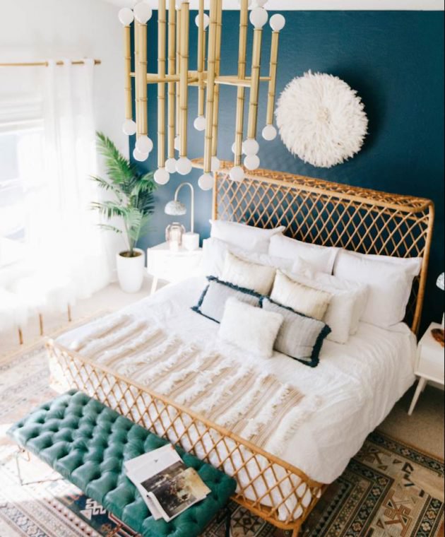 15 Amazing Rattan Bed Designs To Add Charm