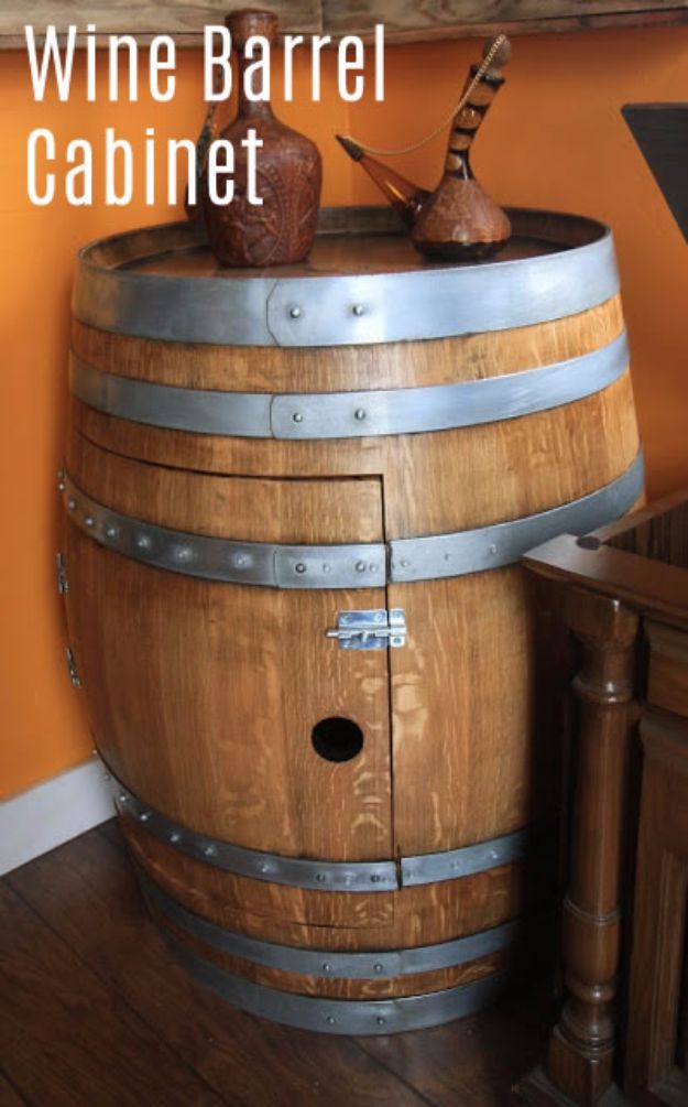 15 Old Wine Barrels DIY Projects For A Rustic Look