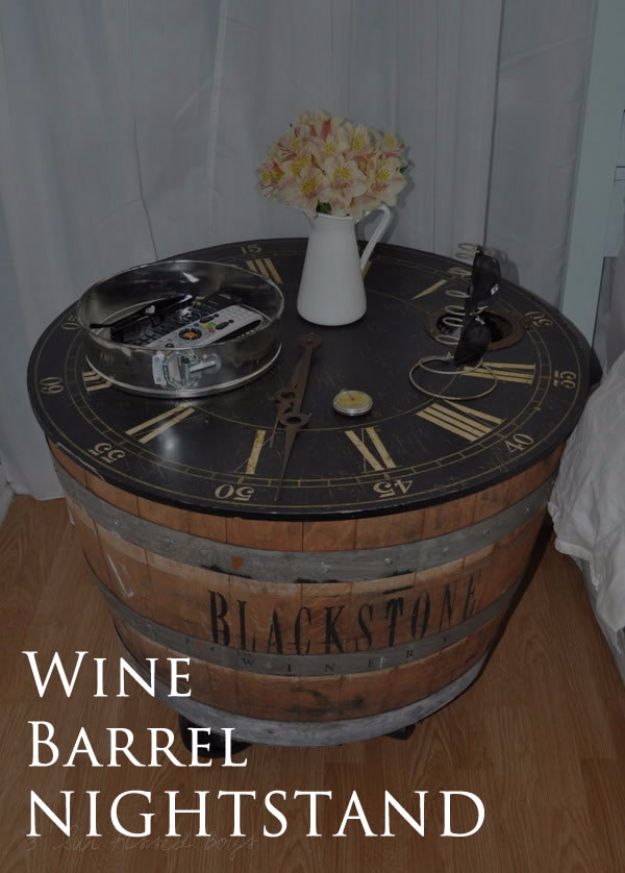 15 Old Wine Barrels DIY Projects For A Rustic Look